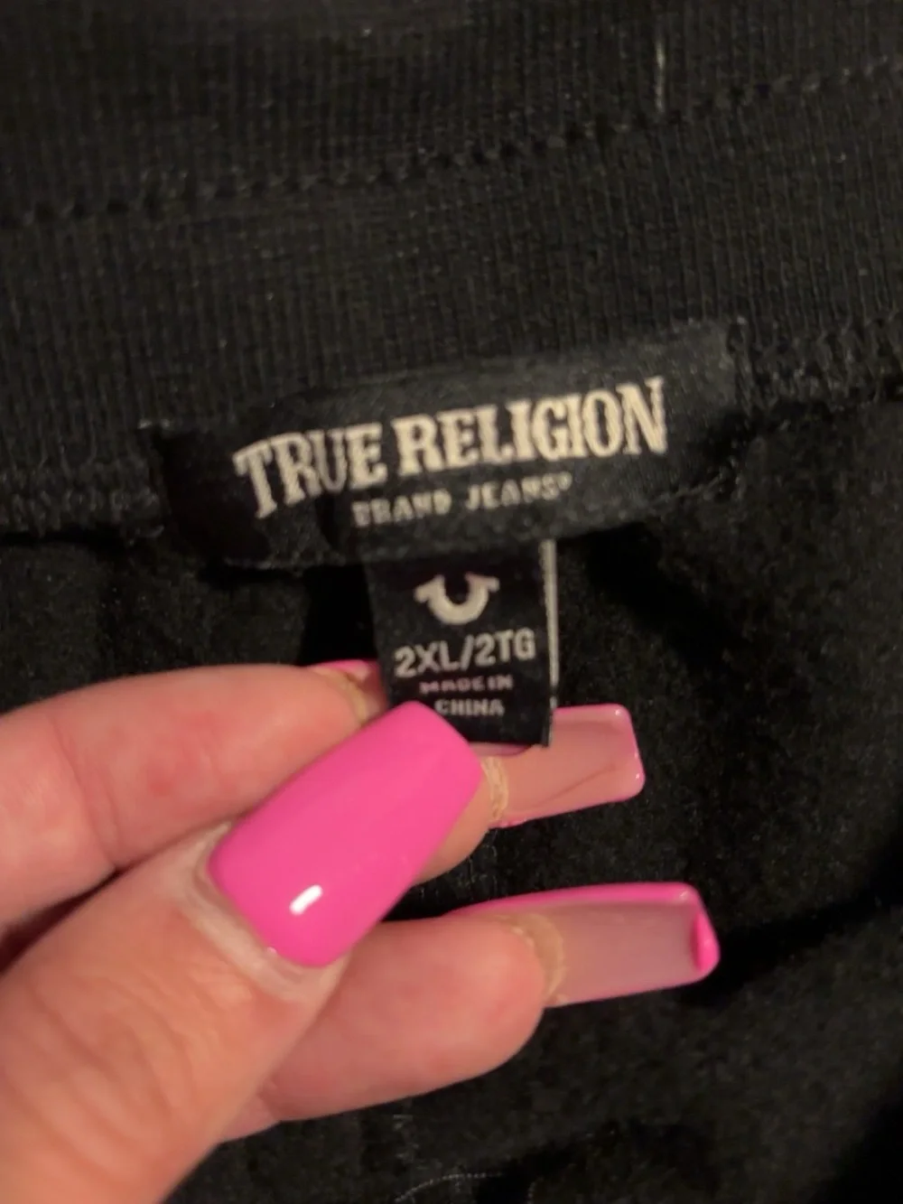 True Religion Kids Black Logo-Trim Drawstring Shorts